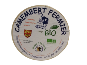 Camembert au lait cru fermier Bio Fromgi