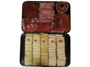 Plateau raclette en fête fromages & charcuterie Fromgi